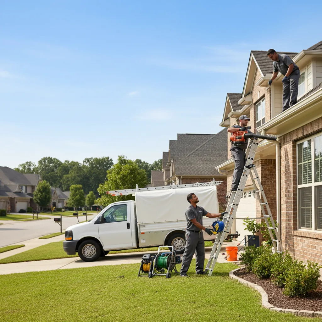 Home Gutter Service in Telephone, TX near me